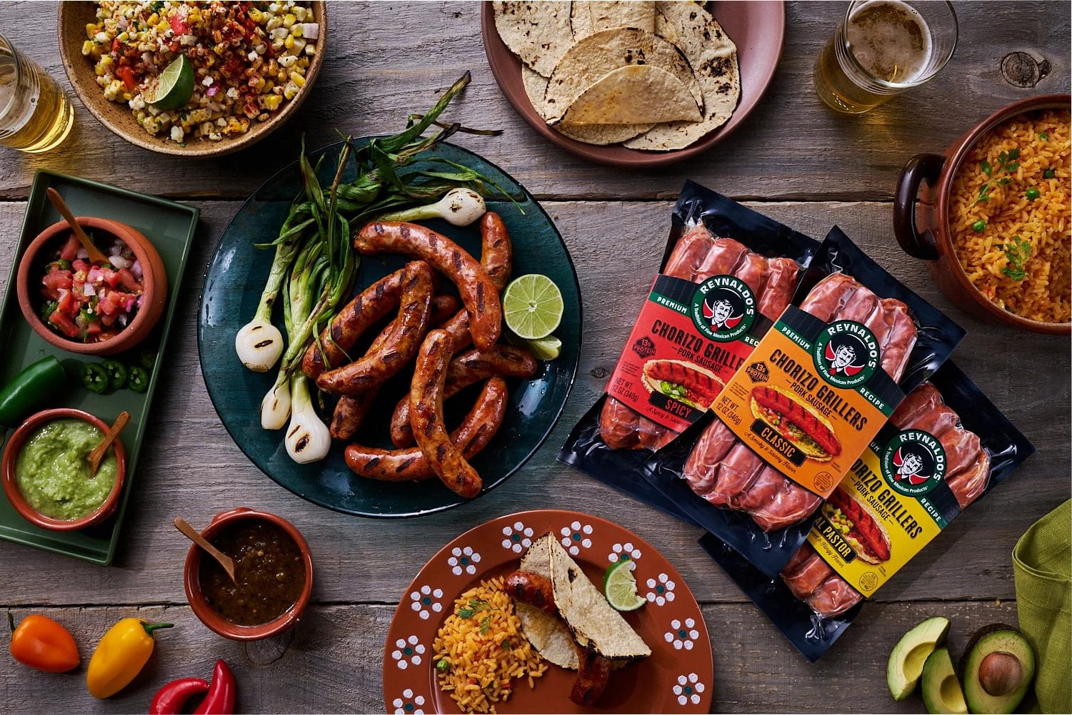 Reynaldo's Spicy Chorizo Grillers, 12 oz