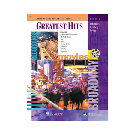 Alfred Alfred's Basic Adult Piano Course Greatest Hits Book 2