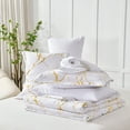 thumbnail image 6 of Flymme White Marble Comforter Sets King Size 7 Pieces Bed in a Bag for Bedroom Gold Comforter Set with Sheets Luxury Soft Microfiber Bed Set for All Season, 6 of 8