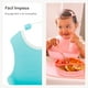 thumbnail image 5 of Baberos Twistshake Bib 4+m, Juego de 2, Ajustables, Aptos para Lavavajillas, Libres de BPA, Blanco, 5 of 7
