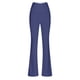 thumbnail image 5 of Pantalones de yoga de cintura alta y talle alto para mujer - Pierna ancha, poliéster/spandex, tallas S-XXL, aptos para fitness/casual, secado rápido, alta elasticidad, 5 of 5