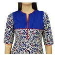 thumbnail image 6 of Bimba Womens Straight Cotton Kurti Printed Ladies Kurta Ethnic Casual Clothing, 6 of 7