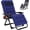 Blue, variant on DKMOCO Zero Gravity Chair with Removable Cushion and Cup Holder,Folding Recliner Lounge Chair for Indoor and Outdoor,440 LBS Capacity (Black)