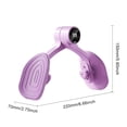 thumbnail image 2 of Thigh Master Entrenador muscular del suelo pélvico con contador Kegel ejercitador morado, 2 of 3