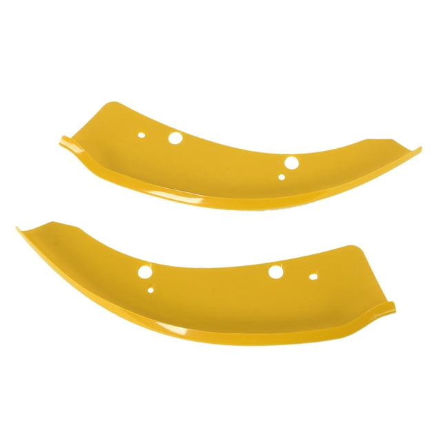 Front Bumper Lip,2pcs Front Bumper Lip Front Spoiler Car Accessory Tailored for Perfection
