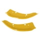 thumbnail image 1 of protectores divisores de labios de parachoques delantero de repuesto para Dodge Challenger Scat Pack SRT 2015-2020 amarillo, 1 of 5