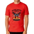 thumbnail image 2 of Fourth Of July Men's Beards, Burgers & 'Merica 4th of July Dad BBQ Patriotic Novelty Funny T-Shirt, 2 of 5