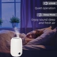 thumbnail image 3 of HOMCOM 5L Cool Mist Humidifier, Ultrasonic Quiet Air Humidifiers with Waterless Auto-Off, Sleep Mode, 3 Adjustable Mist Mode and Humidity for Home, Office, Bedroom, Large Room, 3 of 9