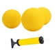 thumbnail image 5 of Pelotas de repuesto, mini voleibol, pelotas de juego redondas amarillas suaves y resistentes con 35 pulgadas 3 piezas, 5 of 8