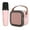 Pink, variant on Karaoke Machine, LED Dynamic Light Support Memory Card Stereo Bluetooth Speaker Microphone Set for Travel for 4 To 12 Years Old Kids White,Roseate