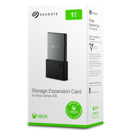 Seagate - 1TB Storage Expansion Card for Xbox Series X|S Internal NVMe SSD - Black