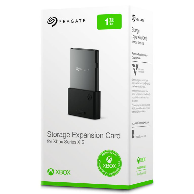 Carte d'extension de stockage Seagate de la Xbox Series X
