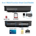 thumbnail image 4 of 6 in 1 Smart Card Micro SD MS M2 SD/MMC Card Hub Adapter USB 2.0 for Laptop PC, 4 of 9