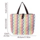thumbnail image 3 of Portable Cloth Shopping Bag 600d Foldable Portable Cloth Bag, 3 of 6