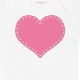 thumbnail image 4 of Inktastic Pink Heart (Stitch Border) Girls Baby Bodysuit, 4 of 5
