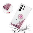 thumbnail image 5 of Funda para Samsung Galaxy S23 Ultra 5G con Brillo Líquido Flotante, Purpurina, Parachoques y Anillo Giratorio Soporte, 5 of 5