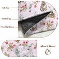 thumbnail image 6 of Entryway Rug 2'x3', Pink Bunny Floral Easter Small Rug for Kitchen Bathroom Door Mat Indoor Entrance, Elegant Pastoral Spring Floral Rabbits Non-Slip Area Rugs Floor Mats Carpet Front Door Rugs, 6 of 8