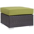 thumbnail image 6 of Modern Contemporary Urban Design Outdoor Patio Balcony Five PCS Sectional Sofa Set, Green, Rattan, 6 of 8
