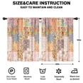 thumbnail image 2 of Blackout Kids Curtains,Pioneer Flower Childrens Insulated Curtains Set Of 2,Bedroom Essentials,Toddler Room Decor 42x54in(106x137cm), 2 of 4