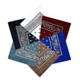 thumbnail image 1 of Bandanas de 6 piezas para hombres y mujeres Bandana de moda Bandana suave y duradera, 1 of 3