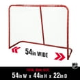 thumbnail image 4 of Franklin Sports Youth Street Hockey Net - Indoor Outdoor Steel Hockey Goal for Kids - 54in x 44in x 22in, 4 of 8