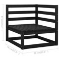 thumbnail image 4 of vidaXL 14 Piece Garden Lounge Set Solid Pinewood, 4 of 4