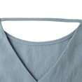 thumbnail image 6 of Women’s Capris Sleeve T-Shirt Loose Round Neck Pullover Tops Summer Casual Comfy Tees, 6 of 8