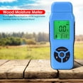 thumbnail image 4 of TFixol Portable Wood Moisture Tester with Large LCD Display, Auto Temperature Compensation, and Wood Type Selection - Blue (Batteries Not Included), 4 of 6