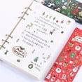 thumbnail image 3 of 4 Sheets Christmas Glitter Stickers, Christmas Window Stickers for Christmas Supplies New Year Party Christmas Cards Envelopes Scrapbooking DIY Arts and Crafts, 3 of 15