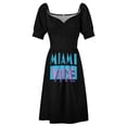 thumbnail image 4 of Miami Vice Sleeveless Dress Long dress Women's summer suit sexy short dresses daring Prom gown, 4 of 6