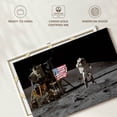 thumbnail image 6 of Elephant Stock Man On The Moon Iv Wall Art - Horizontal Canvas Wall Art - Living Room Wall Decor - Astronomy & Space Canvas - Black And Gray Decor By Nasa - 30" x 20", 6 of 8