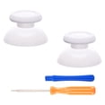 thumbnail image 3 of eXtremeRate Replacement Thumbsticks White Analog Stick Joystick for PS5 BDM-010/020/030/040, 3 of 6