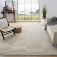 thumbnail image 5 of SAFAVIEH Montauk Raeyln Striped Cotton Area Rug, Ivory/Grey, 8' x 10', 5 of 5