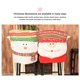thumbnail image 3 of Toystoory Funda de silla de Navidad de dibujos animados antideslizante colorido lindo copo de nieve Antimacassar protección de seguridad funda suministros Kits de decoración para fiestas Papá Noel Toystoory HA070033-01B, 3 of 6
