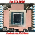 thumbnail image 4 of GPU RAM Copper Heat Sink For Miner RTX 3060 3070 3080 3090 / RX 580 5600 5700 GPU Cooling Down 15-40 Degree Thermal Pad Heatsink 0.5 Thickness, 4 of 6