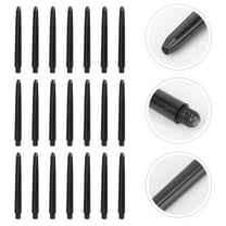 Topbathy 100Pcs Plastic Darts Shafts Black 2ba Thread Durable for Sports and Throwing