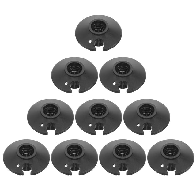 YSNOOWE 10 Pcs Bâtons de Randonnée Paniers de Boue Embout de Bâton de Marche Noir Antidérapant Activités Extérieures