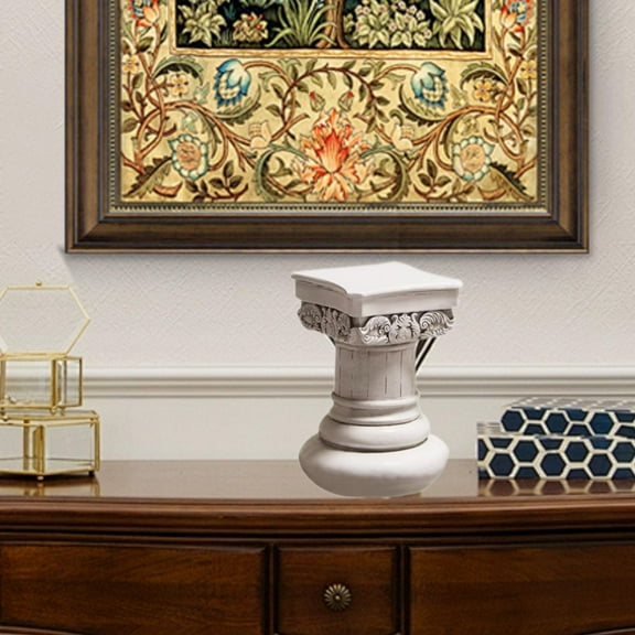 Tongina Roman Pillar Statue Figure Greek Column Figurine Roman Column Sculpture for Scenery Layout Party Roomdining Room M