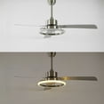 thumbnail image 4 of JONATHAN Y Remy 52" 1-Light Modern Industrial Iron/Acrylic/Wood Remote-Controlled 6-Speed Integrated LED Ceiling Fan, Silver/Ashwood, 4 of 11