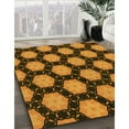 thumbnail image 3 of Ahgly Company Tapis d'Intérieur Lavables en Machine, Rectangle de Transition de Nuit Rouge, 8' x 10', 3 of 7