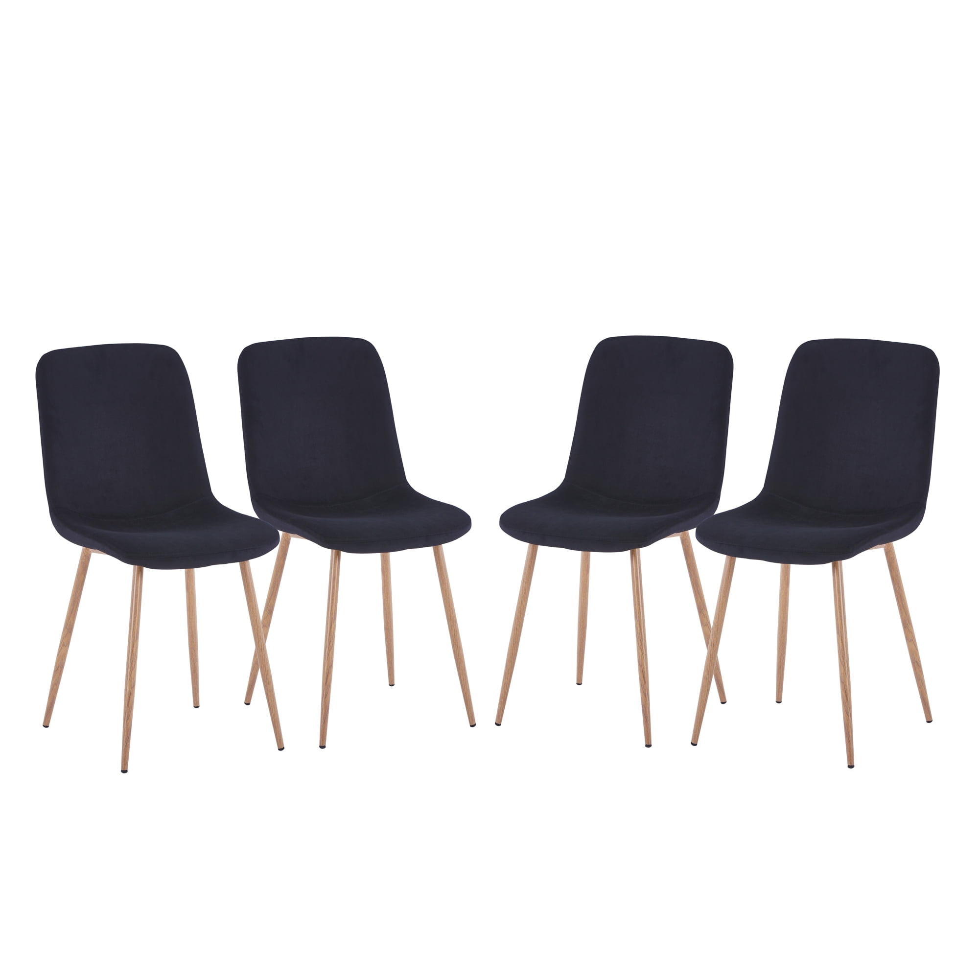 Kadyn Dining Chair Set Of 4, Dining Side Chairs for Restaurants, Kitchen Chairs for Taverns, Black Kadyn Dining Chair Set Of 4, Dining Side Chairs for Restaurants, Kitchen Chairs for Taverns, Black