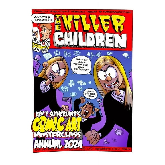 The Killer Children - Kev F's Comic Art Masterclass Annual 2024, (Paperback)