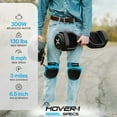 thumbnail image 3 of Hover-1 Rebel Hoverboard for Teens, LED Headlights, 6 mph Max Speed, Black, 3 of 9