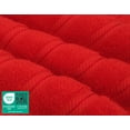 thumbnail image 5 of American Soft Linen Luxury 4 Piece Bath Towel Set, 100% Cotton Turkish Bath Towels for Bathroom, Red, 5 of 9