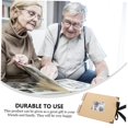 thumbnail image 4 of NIYANGLE Creative Handmade Photo Book with Bowtie Ribbon Khaki Color for Family Memories, 4 of 7