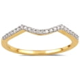 thumbnail image 5 of Brilliance 1/3 Carat Round Diamond Composite Women's Bridal Set in 10K Yellow Gold (I-J, I2-I3), 5 of 5