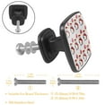 thumbnail image 2 of 4 Pcs Cabinet Handle Drawer Pulls Penguin Knobs with Screws Square Furniture Office Cabinet Knob Decoration, 2 of 5