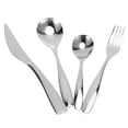 thumbnail image 3 of Juego de cuchillos, tenedores, cucharas de acero inoxidable 304, juego de cubiertos para el hogar, cocina, Hotel, restaurante, 12 unidades/juego para 3 personas, 3 of 5