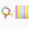 thumbnail image 4 of Ensemble de Foulards Carrés Floraux Lisses Mode Foulard pour Femmes, 4 of 10