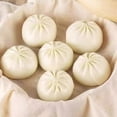 thumbnail image 6 of Cotton Steaming Cloth for Dumplings and Buns Reusable Multi-Size Kitchen Liner 40 50 60 cm, 6 of 8